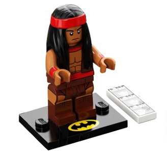 LEGO Minifigure-Apache Chief-Collectible Minifigures / The LEGO Batman Movie-COLTLBM2-15-Creative Brick Builders